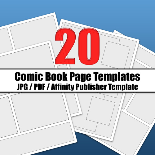 Product picture Comic Book Page Templates